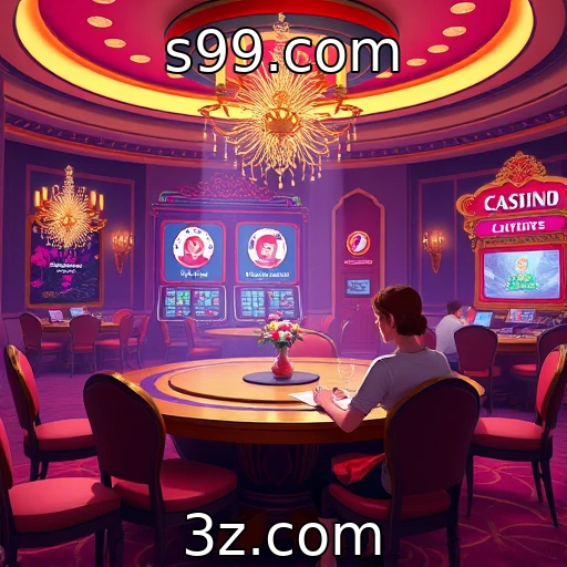 Tendências de design visual em jogos de cassino virtual